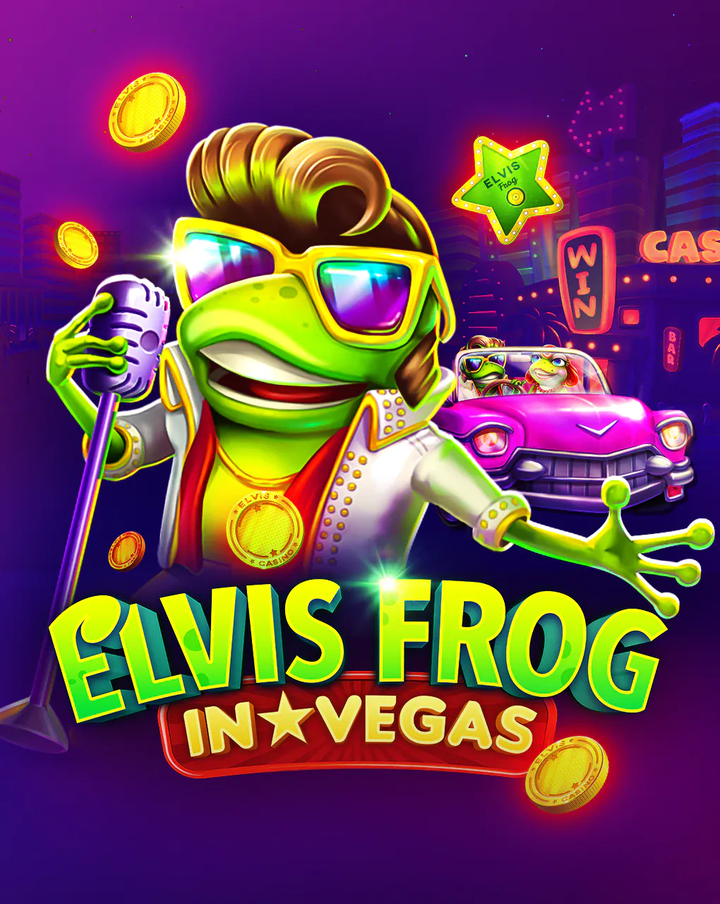 Bgaming : Elvis Frog In Vegas - PLACEBET138