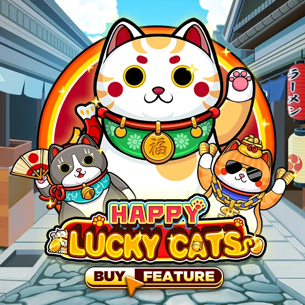 Happy Lucky Cats - PLACEBET138