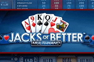 Jacks or Better Multi-Hand - PLACEBET138