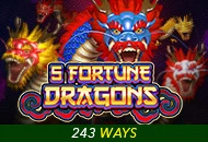 Spadegaming : 5 Fortune Dragons - PLACEBET138
